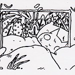 Deth P. Sun - Cat In Mirror Sticker