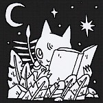 Deth P. Sun - Night Forest Reader Sticker