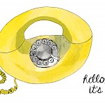 Candace Jane Opper - Rotary Phone Greeting Card