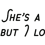 Esoteric Bumper Stickers - She's a Lemon Bumper Sticker