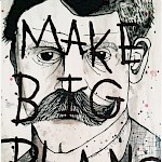 LB Briggs - Make Big Plans Postcard